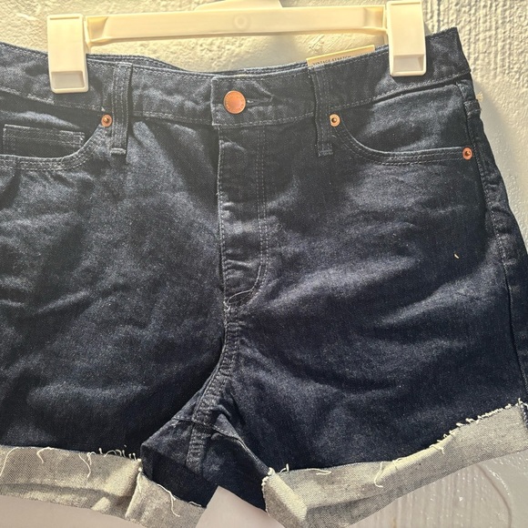 Universal Thread Pants - Universal Thread Black Jean Shorts Distressed Hem